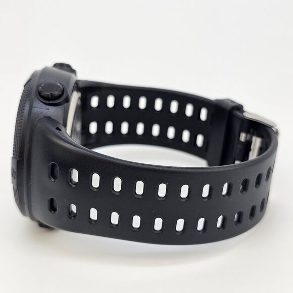 Men's Negative Display Digital Sports Watch 50MM Black Case Plastic Bands - Picture 8 of 13